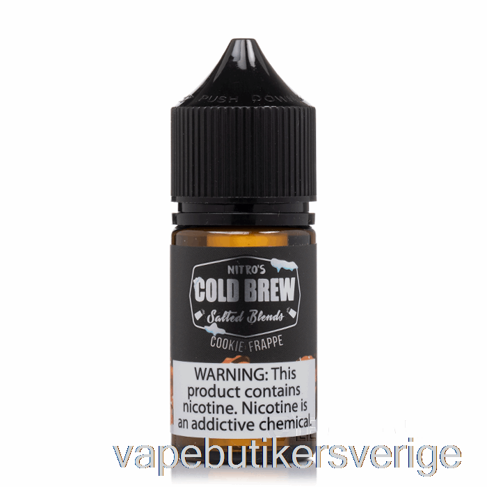 Vape Sverige Cookie Frappe - Nitros Cold Brew Salter - 30ml 25mg